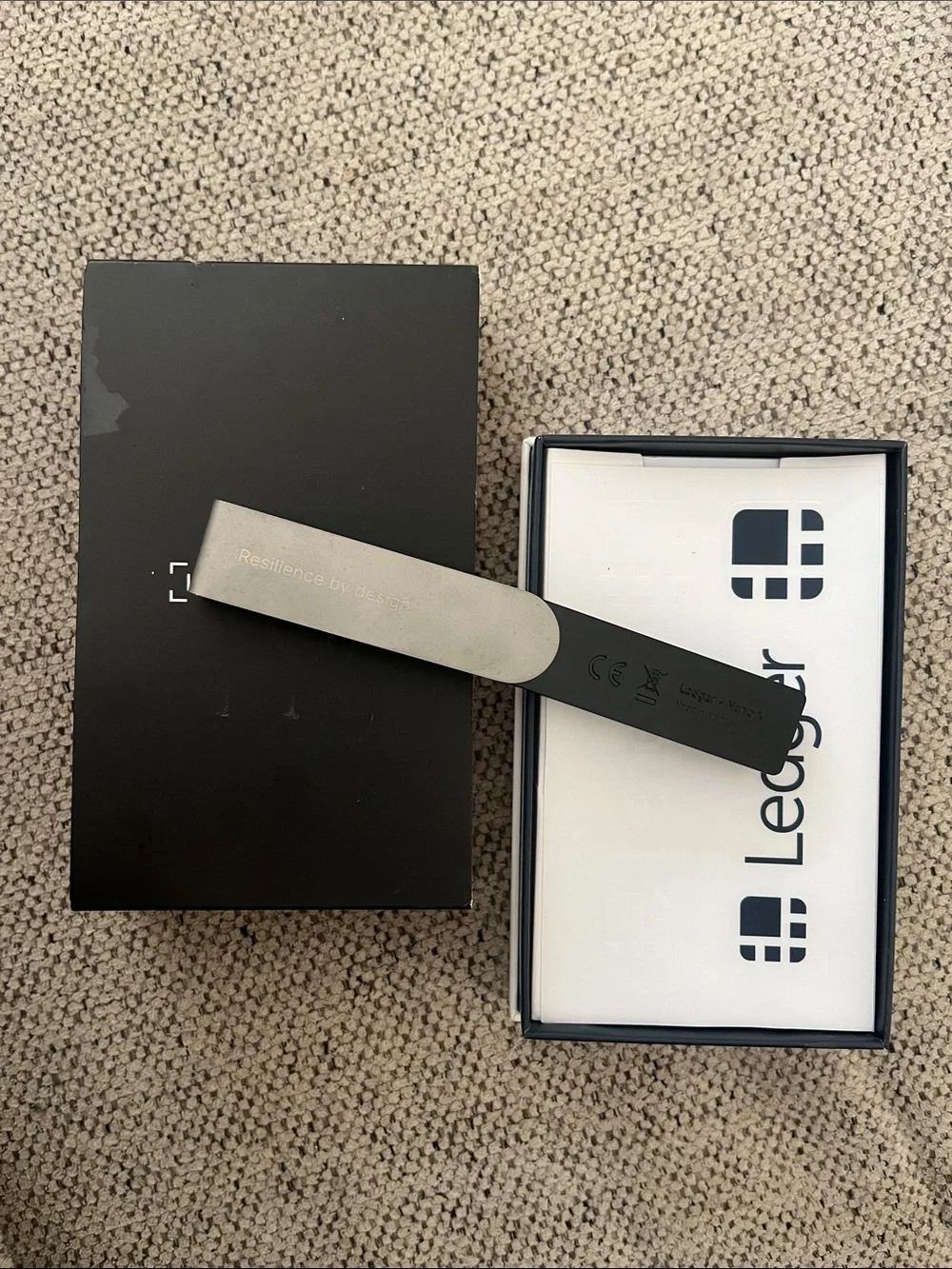 Never used Ledger Nano X Wallet - Black